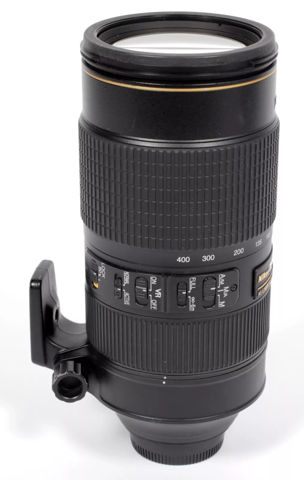 Nikon AF-S Nikkor 80-400mm f/4.5-5.6 ED VR + shade and case #4899